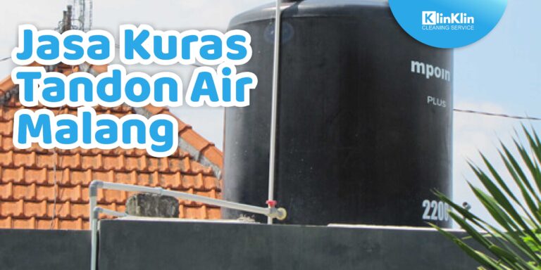 Jasa Kuras Tandon Air Malang