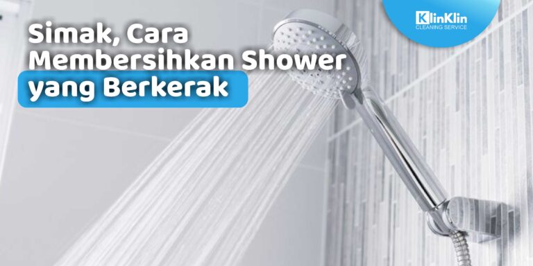 Cara Membersihkan Shower yang Berkerak