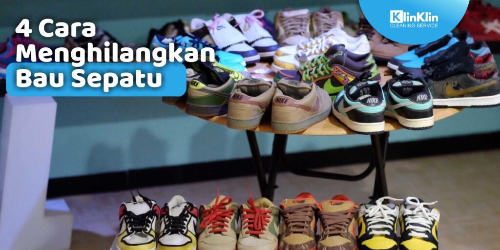 cara menghilangkan bau pada sepatu