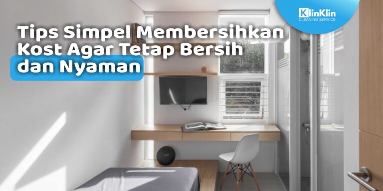 cleaning service kost di Kediri