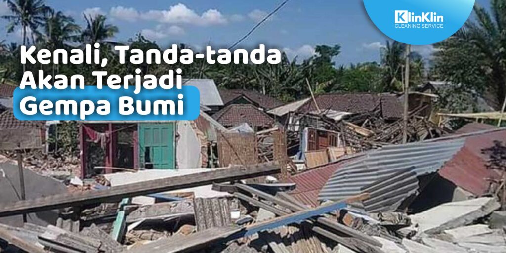 tanda-tanda akan terjadi gempa