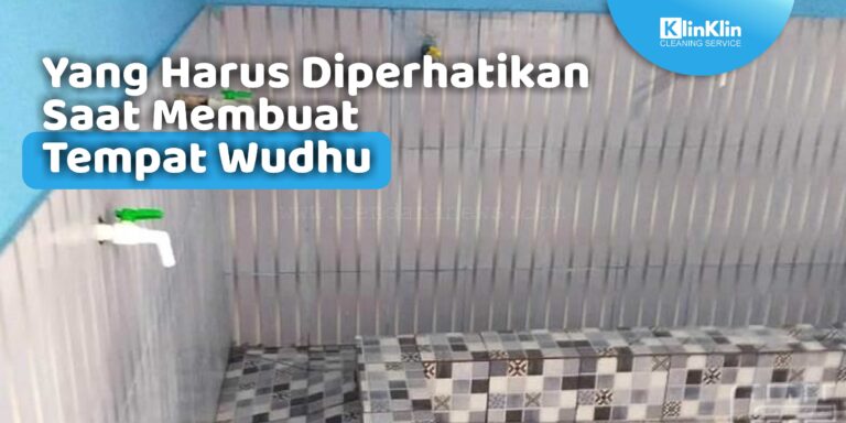 Jasa Bersih Tempat Wudhu Kediri
