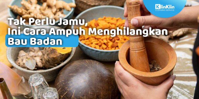 cara ampuh menghilangkan bau badan