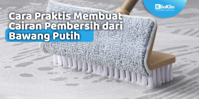 Cara Membuat Cairan Pembersih dari Bawang Putih