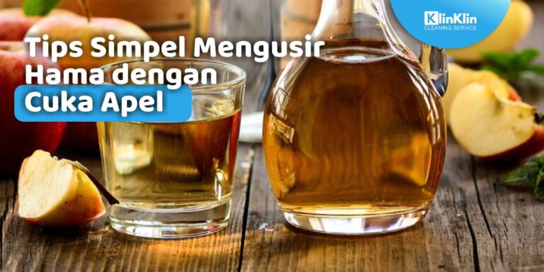 Tips Simpel Mengusir Hama dengan Cuka Apel