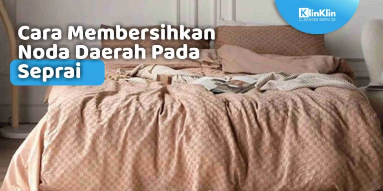 Cara Membersihkan Noda Darah pada Seprai