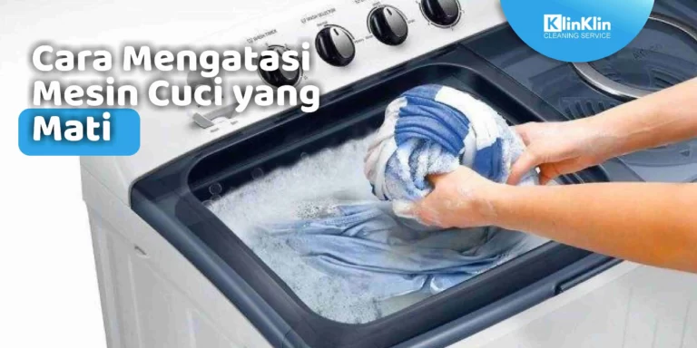 Cara Mengatasi Mesin Cuci yang Mati