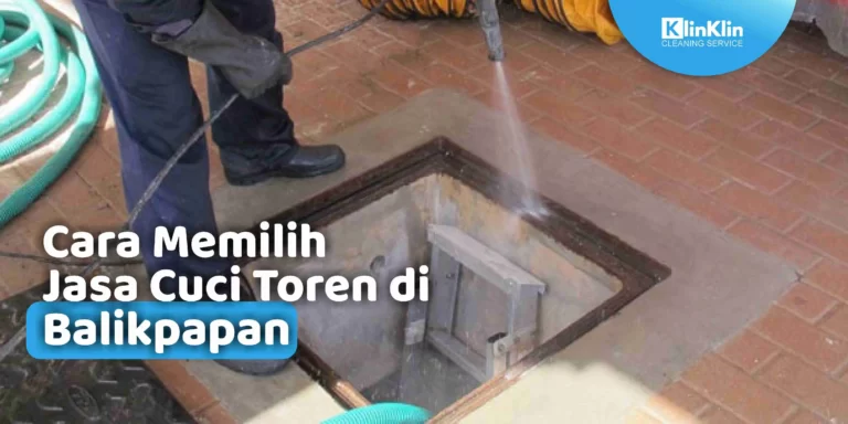 Jasa Cuci Toren di Balikpapan