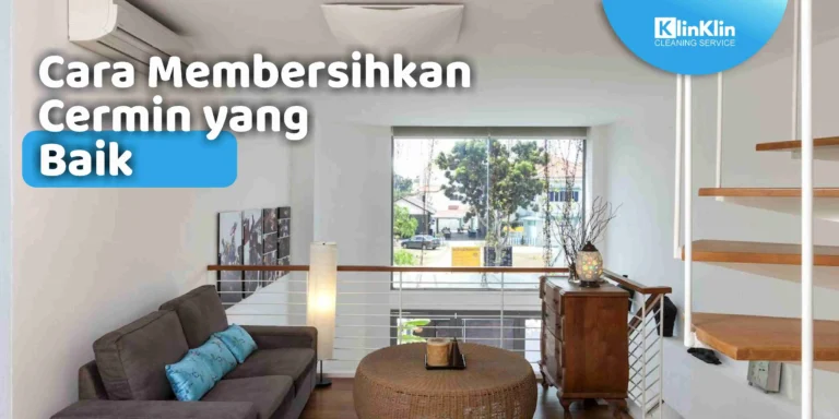 Cara Membersihkan Cermin