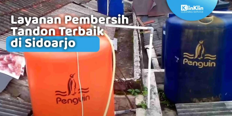 Layanan Pembersih Tandon di Sidoarjo