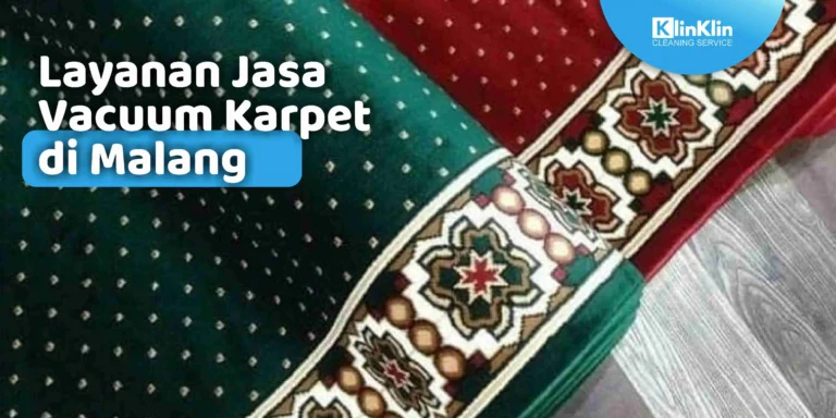 Vakum Karpet di Malang
