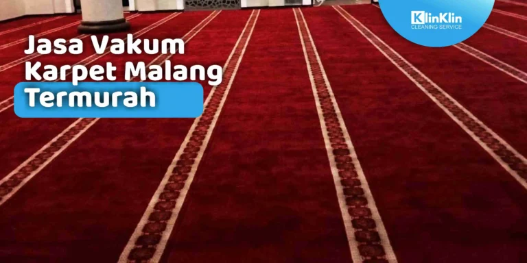 Jasa Vakum Karpet Malang