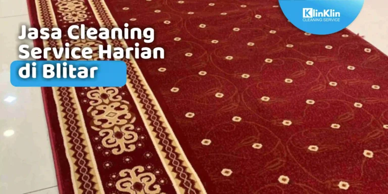 Jasa Cleaning Service Harian di Blitar