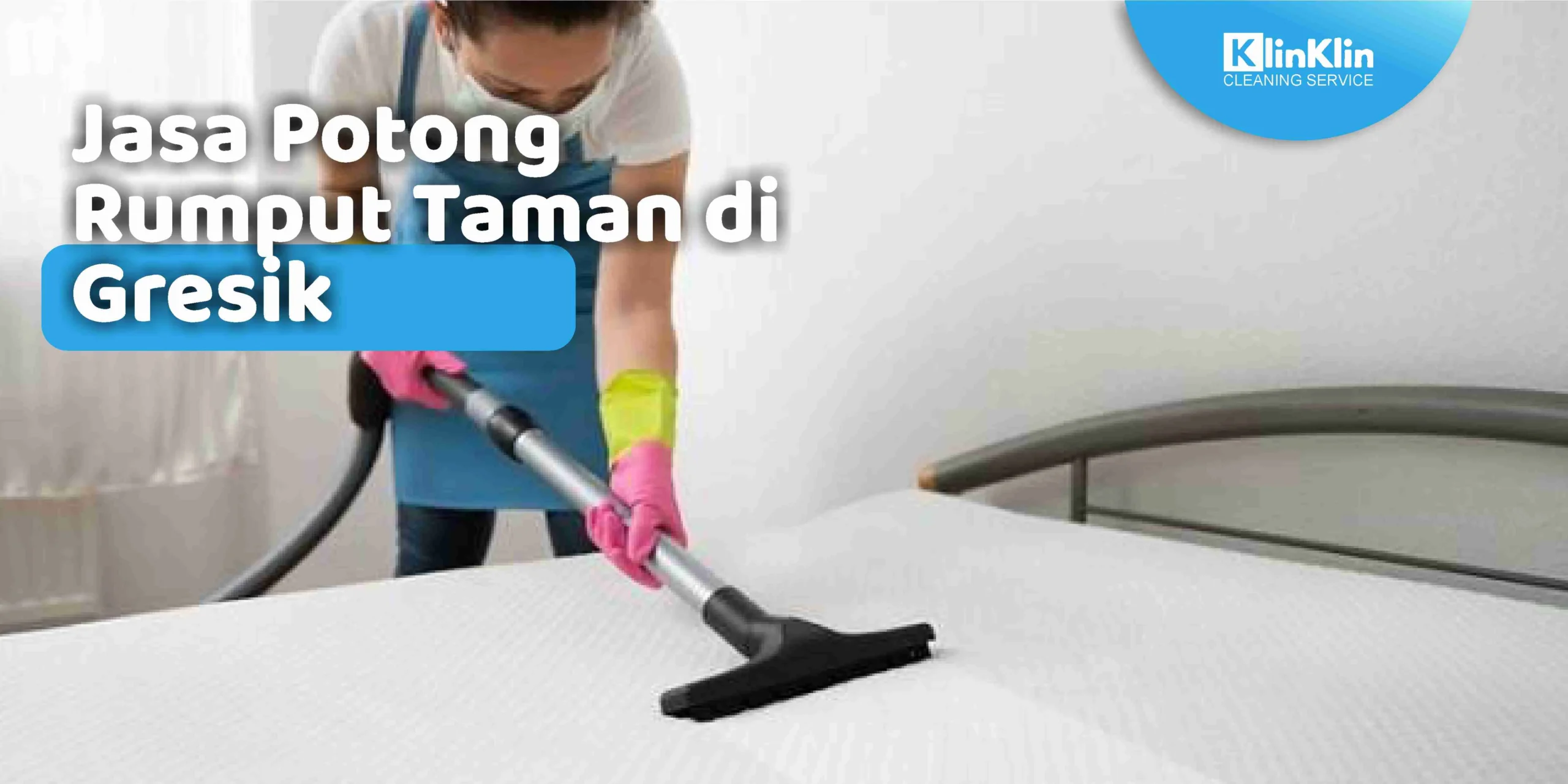 Jasa Potong Rumput Taman di Gresik