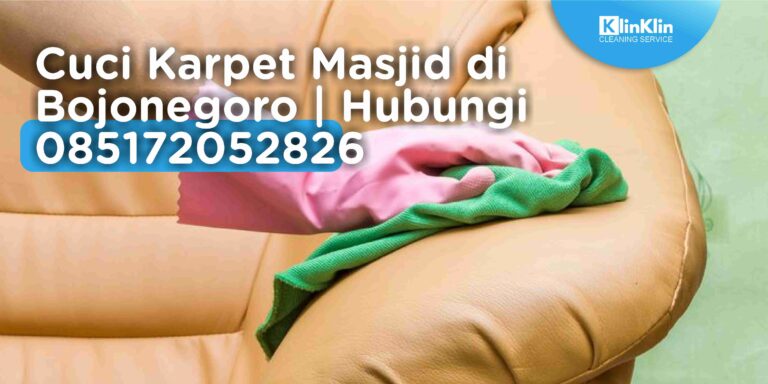 Cuci Karpet Masjid di Bojonegoro