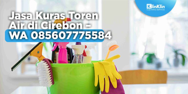 Jasa Kuras Toren Air di Cirebon